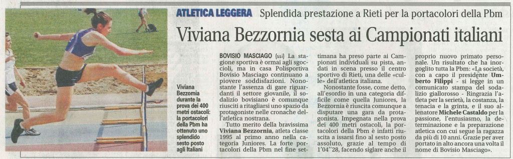giornale di Desio 18Giu13 - Bezzornia